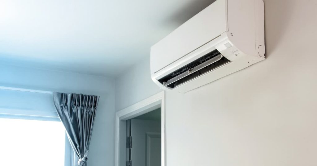 air conditionné monobloc accroché au mur