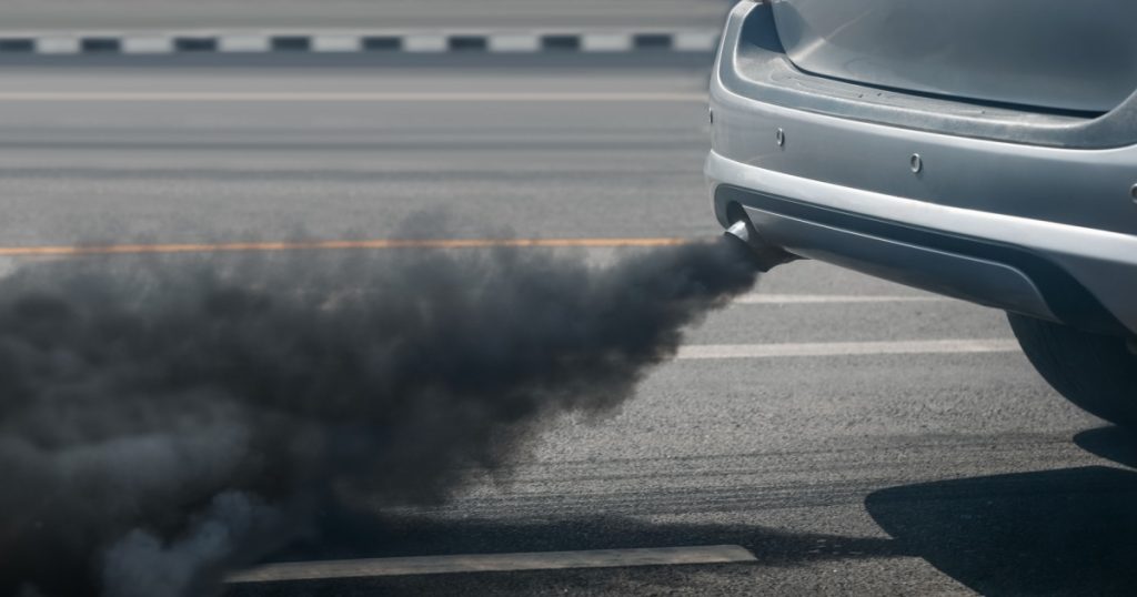 Une voiture qui pollue énormement