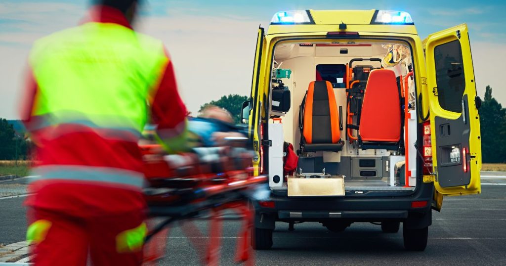 Dringend ziekenvervoer met ambulance